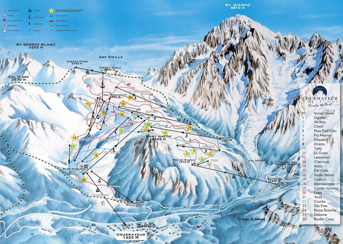 Piste Map