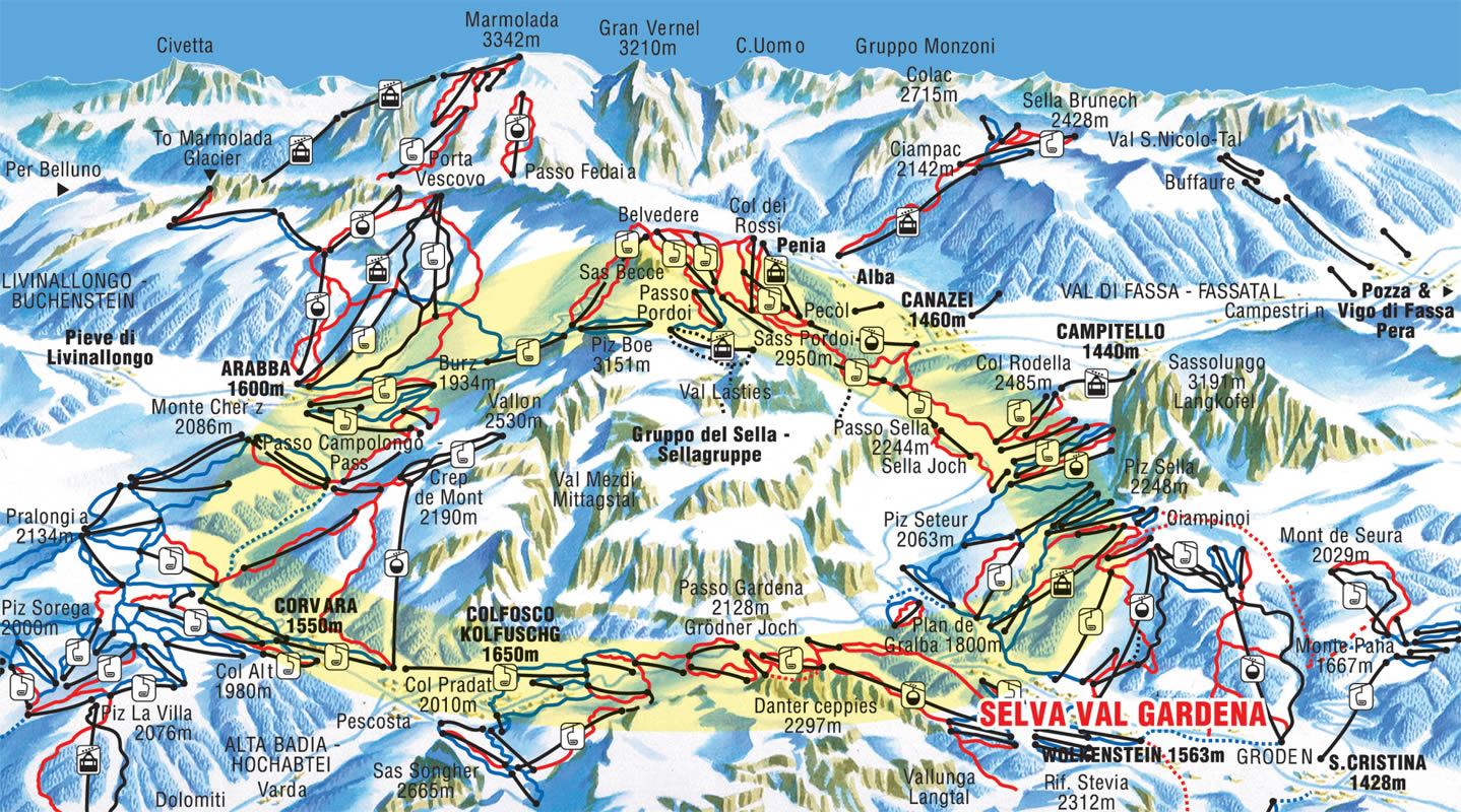 Piste Map