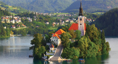 Scenic Lakes of Slovenia